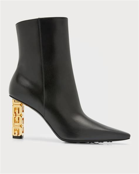 g-cube bootie givenchy|G Cube ankle boot in leather .